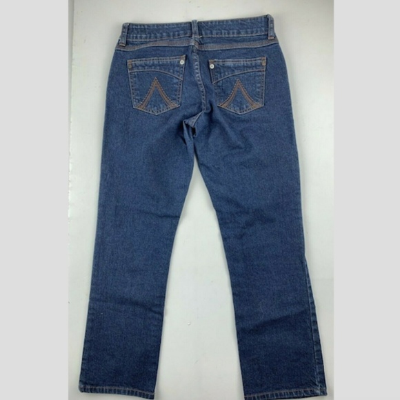 dELiA*s Morgan Dark Denim Capri Jeans - Picture 2 of 8